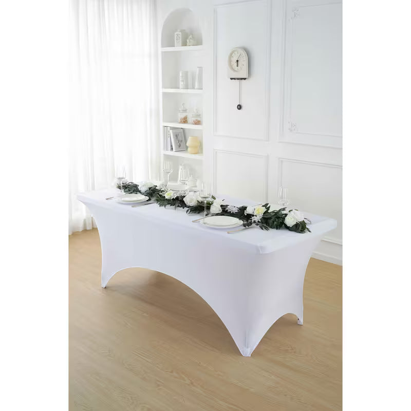 Buffet Tafel rok wit