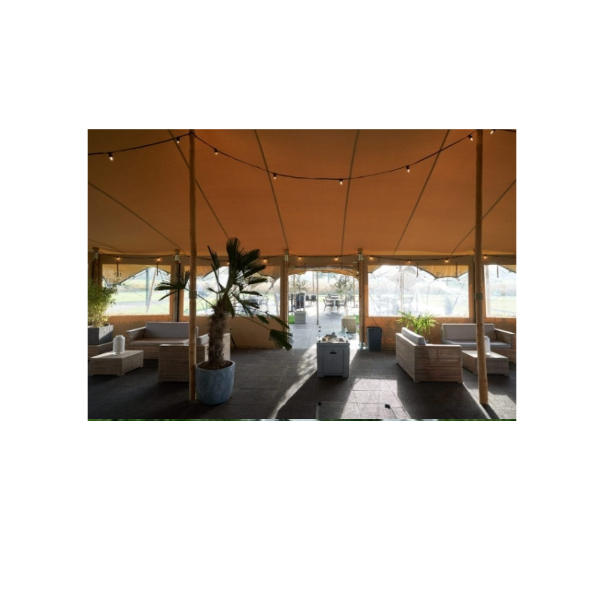 Zijwanden voor stretchtent