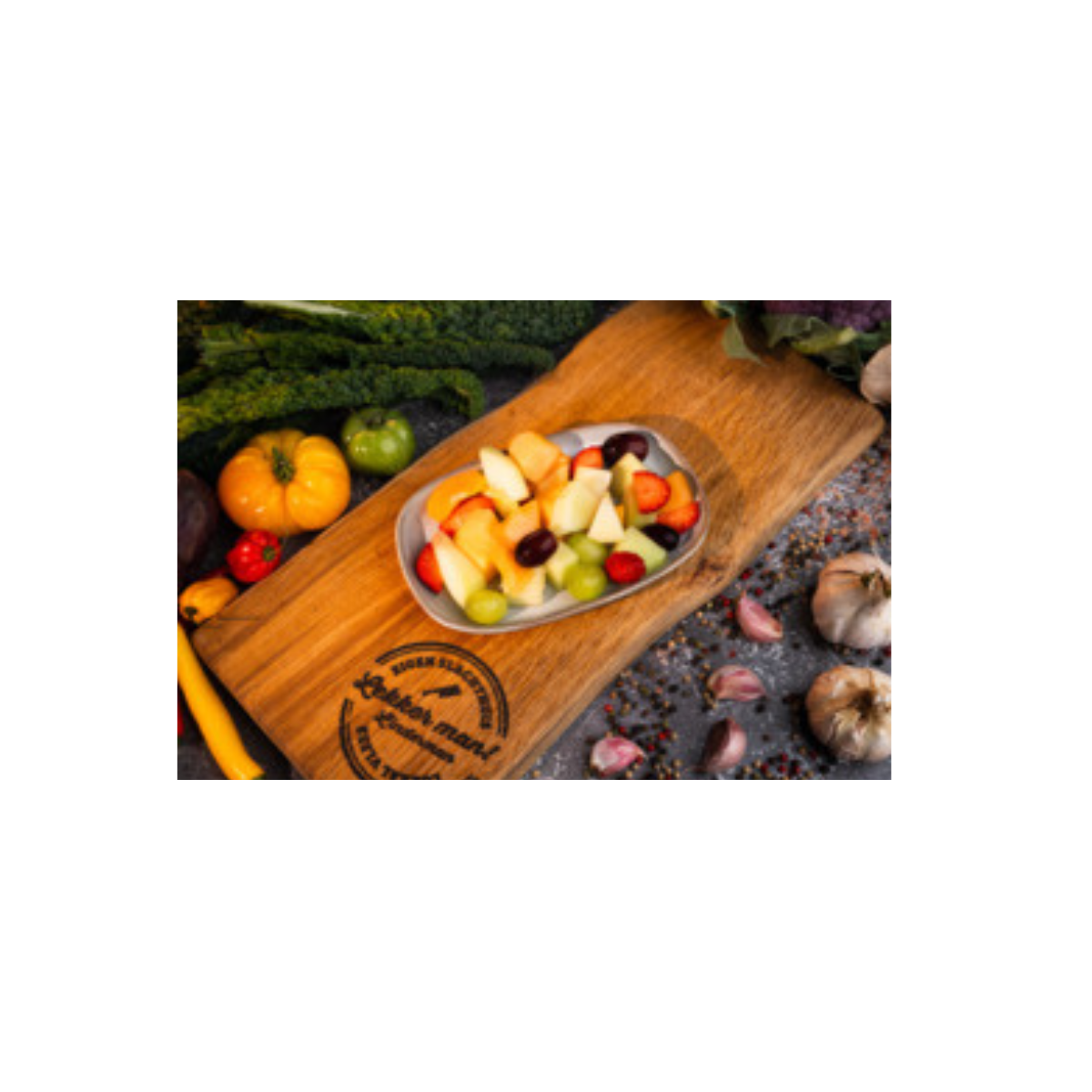 Vers fruit gesneden
