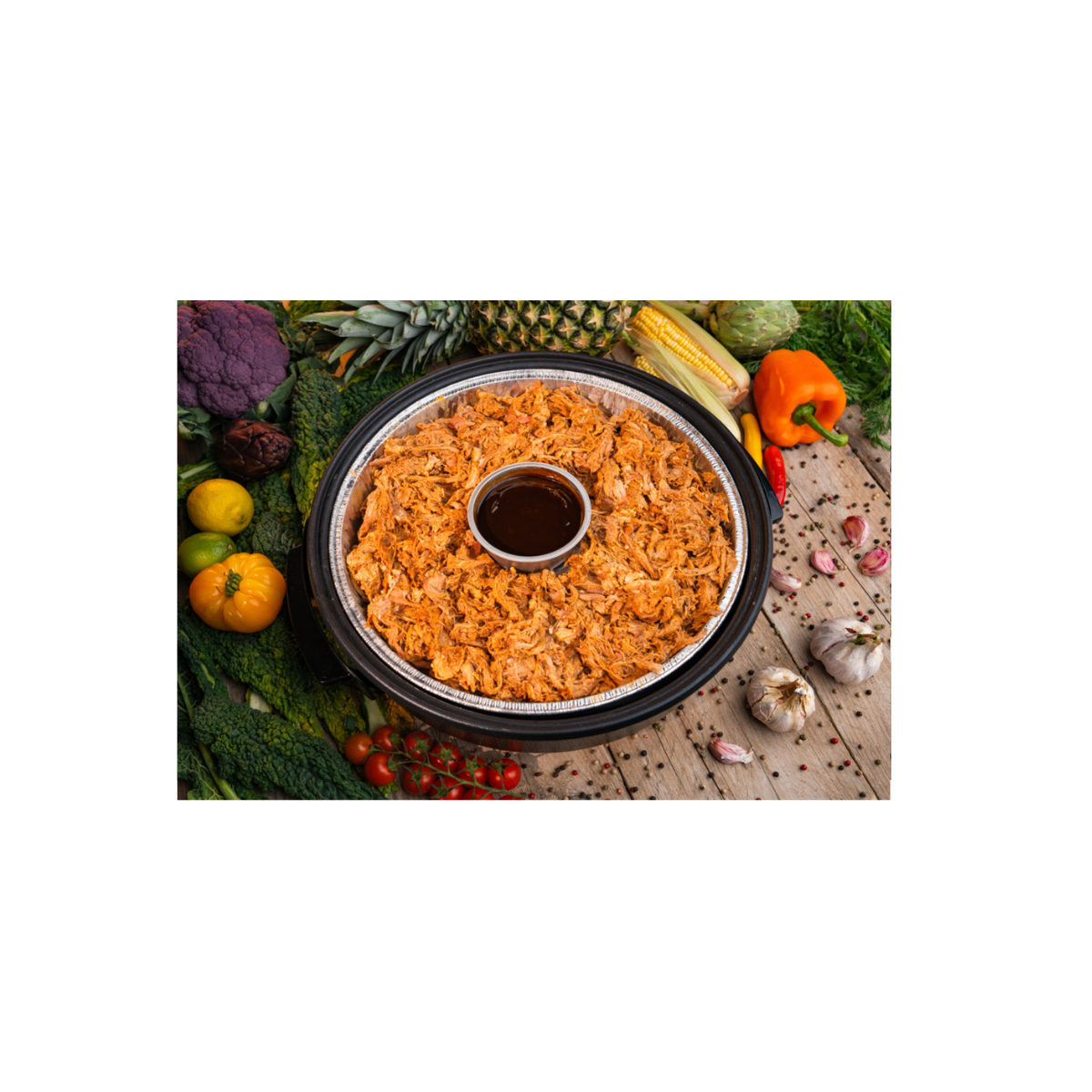 Party Hapjes pan Pulled Pork