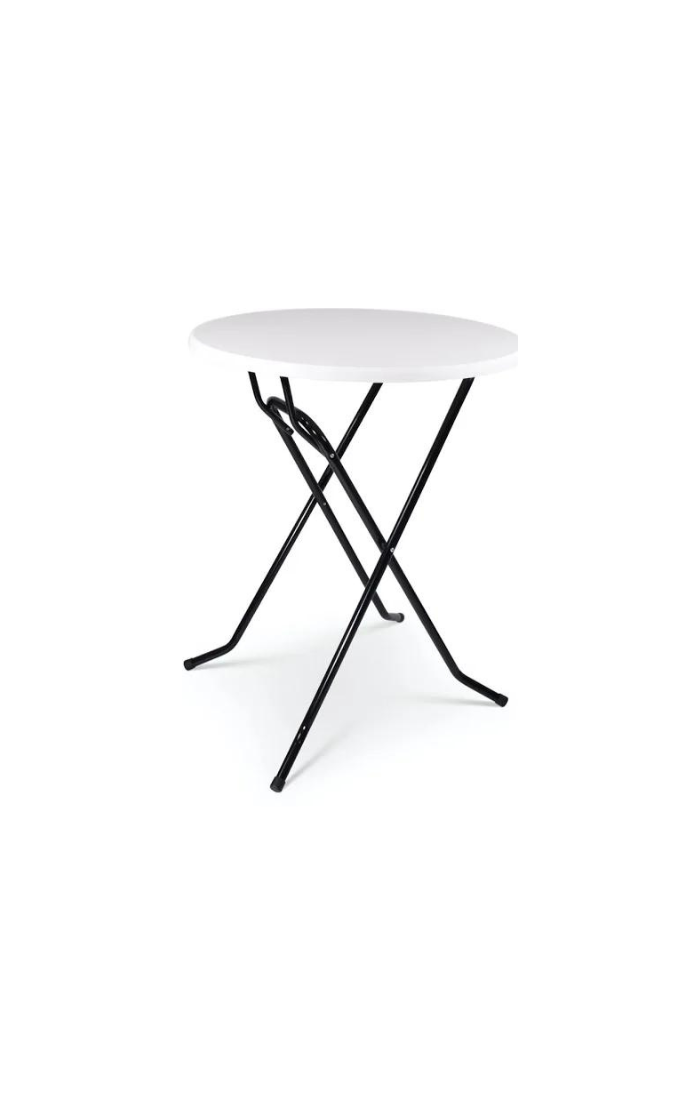 Statafel grijs rond 80 cm