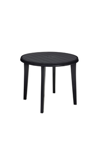 Tafel rond antraciet