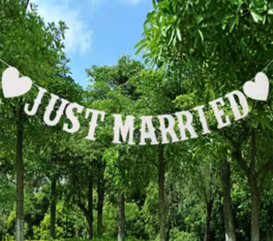 Slinger Just Married wit
