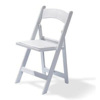 Wedding chair - klapstoel wit